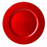 Изображение товара Блюдо пластиковое Actuel Вокруг света красное, 33 см