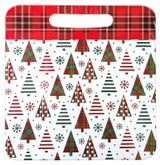 Изображение товара Доска разделочная Вокруг света деревянная Елочки мини, 21х19,5 см