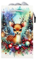 Изображение товара Пакет подарочный ArteNuevo бумажный 11х18х10 см, 1 шт в ассортименте