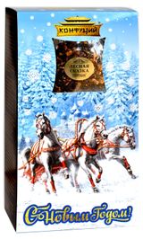 Изображение товара Чайный набор «Конфуций» Черный чай с натуральными добавками Зимушка-зима, 110 г