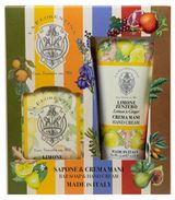 Изображение товара Набор подарочный La Florentina Лимон и Имбирь, Крем 75 мл + Мыло 106 г