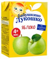 Изображение товара Сок «Бабушкино Лукошко» яблоко без добавления сахара с 4 мес., 200 мл