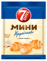 Изображение товара Круассаны мини 7Days с кремом ваниль, 123 г