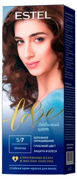 Изображение товара Крем-краска для волос Estel Стойкая love шоколад 5/7
