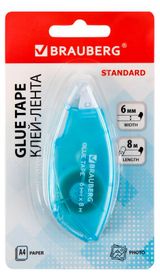 Изображение товара Клей-лента BRAUBERG Standard, 1 шт