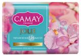 Изображение товара Мыло туалетное Camay Jolie Увлажнение 4 масел с ароматом акватики, 85 г