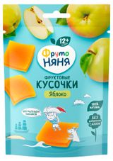 Изображение товара Кусочки фруктовые «ФрутоНяня» Яблоко с 12 мес., 53 г