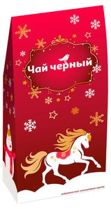 Изображение товара Чай черный АШАН Красная птица среднелистовой, 50 г