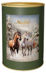 Изображение товара Чай черный Nadin Символ года с ароматом клубники и маракуйи, 50 г