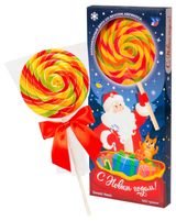 Изображение товара Карамель леденцовая фигурная Sweet Ness на палочке со вкусом абрикоса, 100 г 1 шт