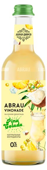 Изображение товара Напиток газированный Abrau Винонад Пина Колада, 375 мл