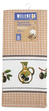 Изображение товара Полотенце вафельное Wellness Криспи, 40х60 см