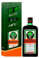 Изображение товара Ликер Jagermeister травяной с шотом Германия, 1,75 л