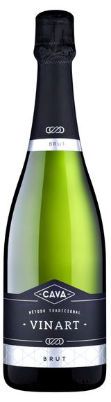 Изображение товара Игристое вино Vinart Cava белое брют Испания, 0,75 л