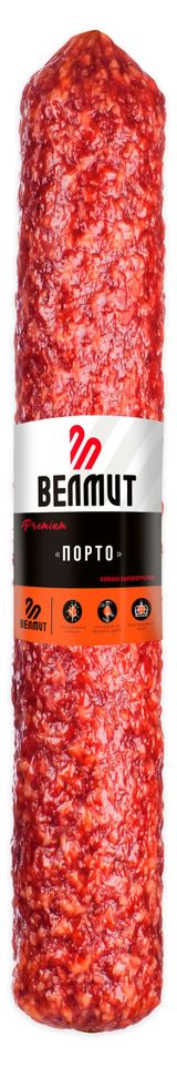 Изображение товара Колбаса сырокопченая «Велмит» Порто, ~ 400 г