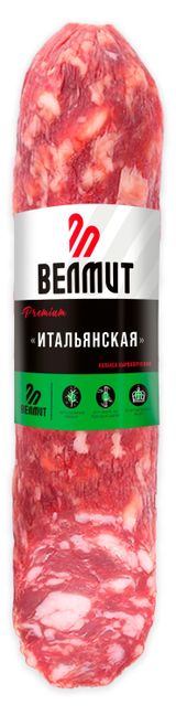 Изображение товара Колбаса сырокопченая «Велмит» Итальянская, ~ 400 г