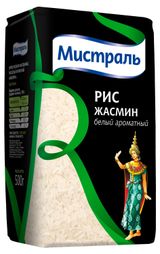Изображение товара Рис «Мистраль» Жасмин белый ароматный, 500 г
