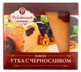 Изображение товара Паштет мясной «Рублёвский» Утка с черносливом, 200 г