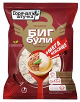 Изображение товара Пельмени «Горячая штучка» Бигбули Мегамясище с мясом, 400 г
