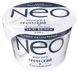 Изображение товара Йогурт греческий Neo Натуральный 2% БЗМЖ, 230 г