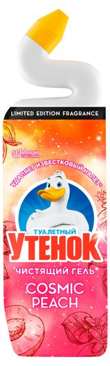 Изображение товара Чистящее средство для унитаза «Туалетный Утенок» Cosmic Peach, 800 мл