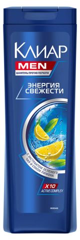 Изображение товара Шампунь для волос «Клиар» Men Энергия свежести, 400 мл