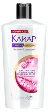 Изображение товара Шампунь против перхоти «Клиар» Восстановление поврежденных и окрашенных волос, 650 мл