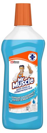 Изображение товара Cредство для пола и других поверхностей Mr. Muscle После дождя, 500 мл