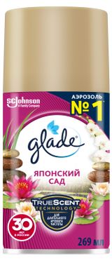 Изображение товара Освежитель воздуха Glade Automatic Японский сад сменный аэрозольный баллон, 269 мл