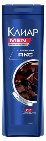 Изображение товара Шампунь для волос «Клиар» Men Axe Dark Temptation против перхоти с ароматом темного шоколада, 380 мл