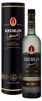 Изображение товара Водка Kremlin Award в подарочной упаковке Россия, 0,7 л