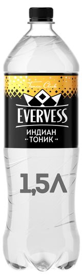 Изображение товара Напиток газированный Evervess Индиан Тоник, 1,5 л