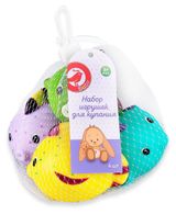 Изображение товара Набор игрушек для купания АШАН Красная птица Baby Рыбы 3+ мес., 4 шт
