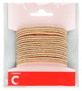 Изображение товара Резинки для волос Cosmia тонкие бежевые, 18 шт