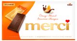 Изображение товара Шоколад Merci Горький апельсин - миндаль, 100 г