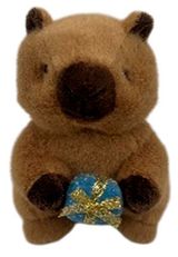 Изображение товара Игрушка мягкая ONE TWO FUN Капибара 15 см, 1 шт в ассортименте