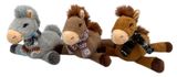 Изображение товара Игрушка мягкая ONE TWO FUN Лошадка в шарфе 23 см, 1 шт в ассортименте