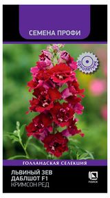 Изображение товара Семена «Поиск» Львиный зев Даблшот Кримсон Ред, 10 шт