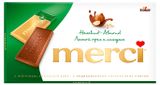 Изображение товара Шоколад Merci молочный с орехами Германия, 4х25 г