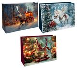 Изображение товара Пакет подарочный глянцевый Символ года, 32х26 см 1 шт в ассортименте