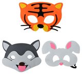 Изображение товара Маска карнавальная новогодняя BALL MASQUERADE Животные, 1 шт в ассортименте