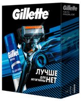 Изображение товара Набор подарочный для мужчин Gillette Fusion5 ProGlide Гель для бритья 200 мл + Бритвенный станок с кассетой