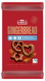 Изображение товара Пряники Lambertz фигурные в молочном шоколаде, 400 г