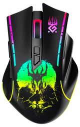 Изображение товара Мышь игровая Defender Беспроводная Kronos GM-695 черный 7 кнопок 1600dpi 400мАч