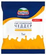 Изображение товара Сыр плавленый Чеддер Hochland Professional для соуса 40% БЗМЖ, 1 кг