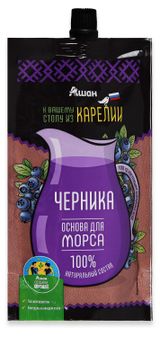 Изображение товара Основа для морса АШАН Красная птица Черника, 200 г