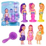 Изображение товара Кукла-мини Abtoys Морская принцесса 14 см, 1 шт в ассортименте