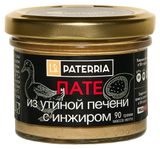 Изображение товара Пате из утиной печени PATERRIA с инжиром, 90 г