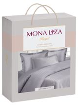 Изображение товара Комплект постельного белья Mona Liza Royal сатин жаккард серебро, 2-спальный