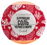 Изображение товара Бурлящий шар для ванн L'Cosmetics Соль Черного моря с фруктовыми экстрактами 160 г, 1 шт в ассортименте